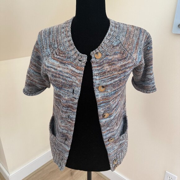 Sandro Short Sleeve Sweater Size 1 - Picture 1 of 4